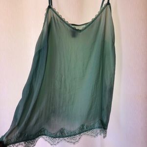 Aerie - laced trimmed tank top